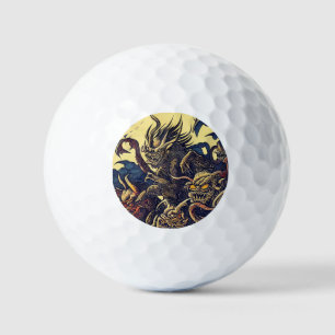 Balles De Golf Démons Imaginaires - Style de coupe japonaise (4)