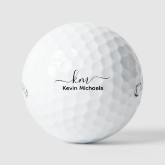 Balles De Golf Des Ballons De Golf Monogrammes Pour Faire De Votr