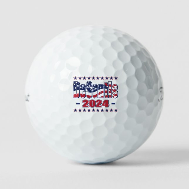 Balles De Golf DeSantis 2024 (Recto)
