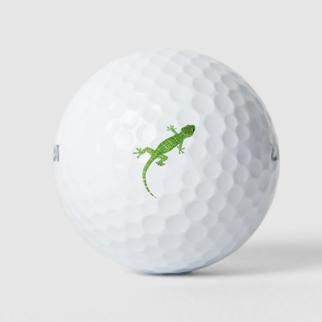 Balles De Golf Design Pet Gecko Lizard (Devant)