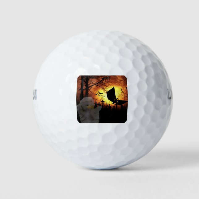 Balles De Golf Design unique pour Halloween (Devant)
