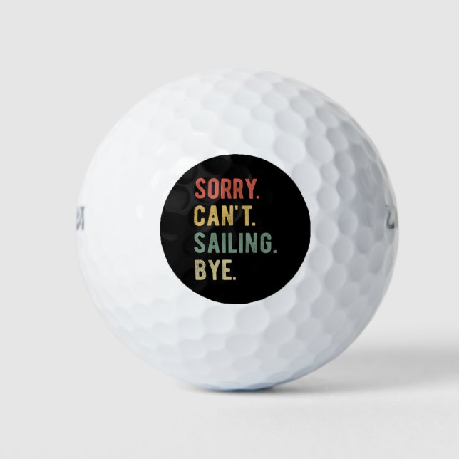 Balles De Golf Désolé ne peut pas naviguer avant II (Devant)