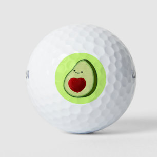 Balles De Golf Dessin de l'Avocado Lover Cute