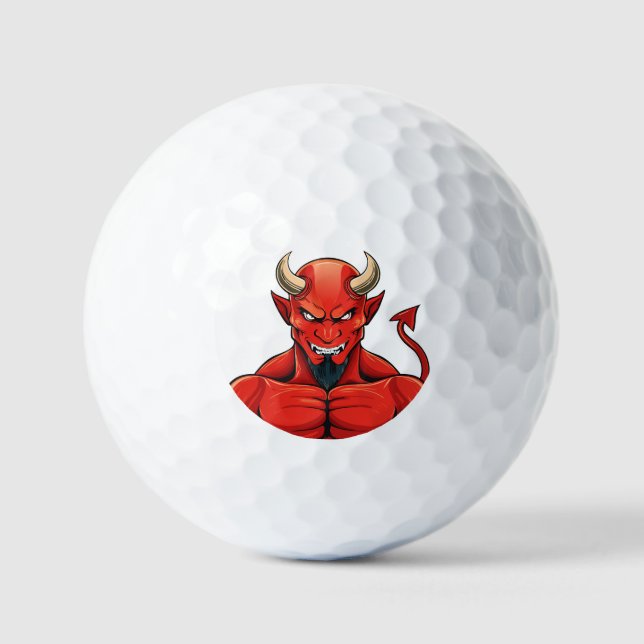 Balles De Golf Diable  (Recto)