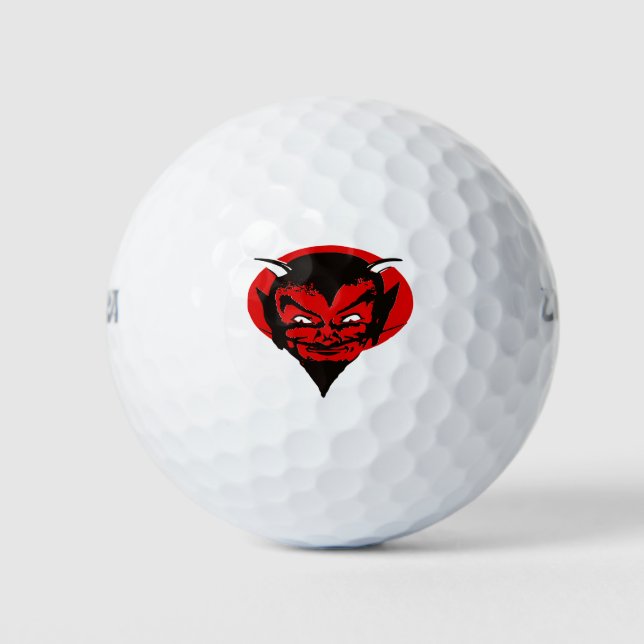 Balles De Golf Diable (Devant)