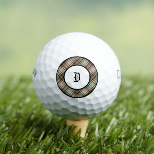Balles De Golf Diana Robe Tartan Clan Plaid Golf Balls
