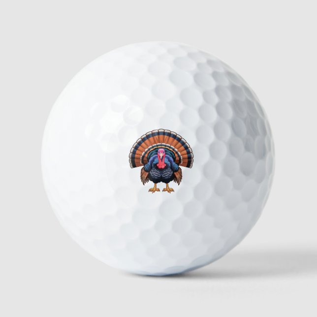 Balles De Golf Dindon sauvage (Recto)