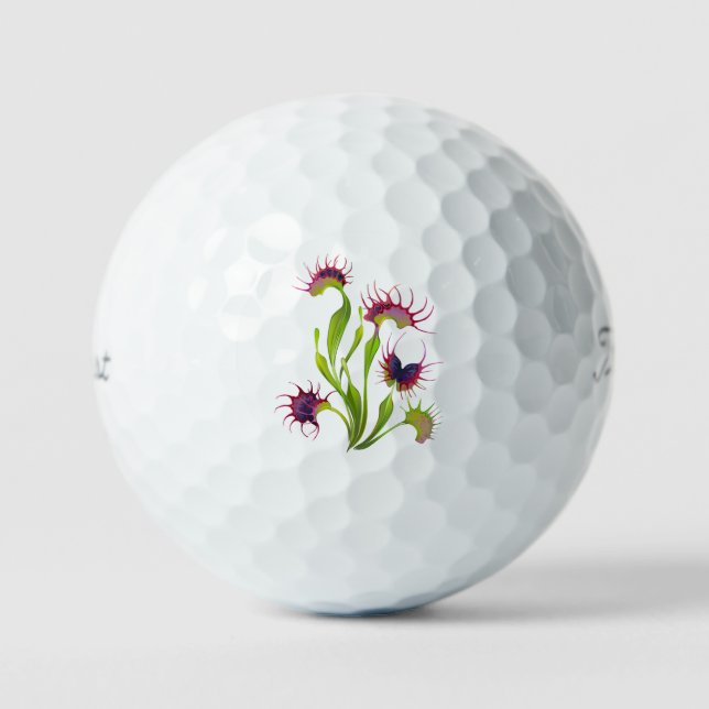 Balles De Golf Dionaea attrape-mouche lumineuse (Recto)