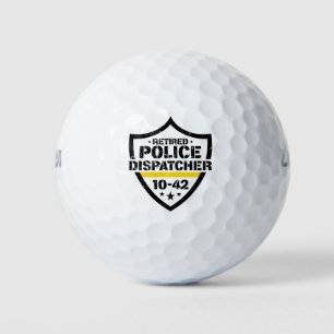 Balles De Golf Dispatcher d'urgence de la police à la retraite 10
