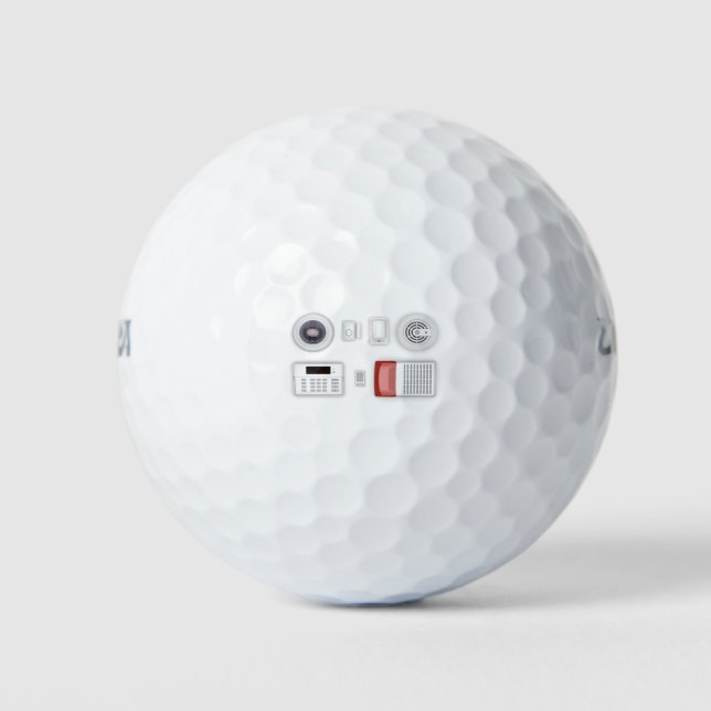Balles De Golf Dispositifs électroniques de sécurité (Devant)