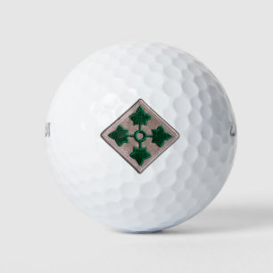 Balles De Golf division d'infanterie 4e armée timbre des anciens 