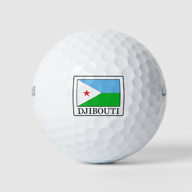 Balles De Golf Djibouti (Devant)