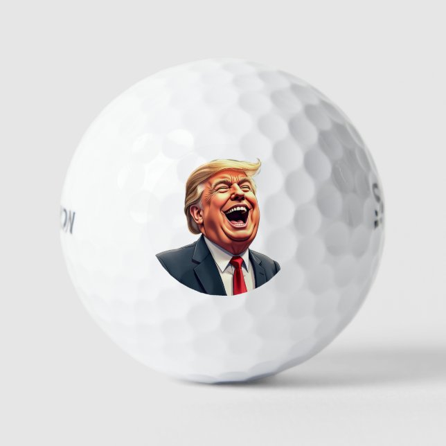 Balles De Golf Donald Trump (Recto)