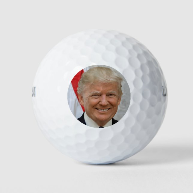 Balles De Golf Donald Trump (Devant)