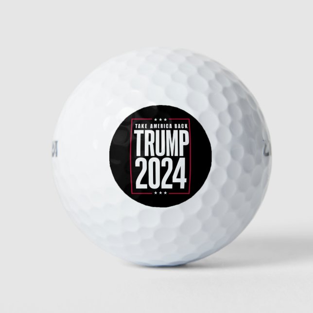 Balles De Golf Donald Trump 2024 redonne l'élection américaine (Devant)