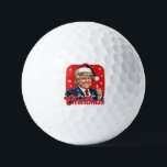 Balles De Golf Donald Trump Christmas Santa Claus Art<br><div class="desc">Donald Trump Christmas Santa Claus Art</div>