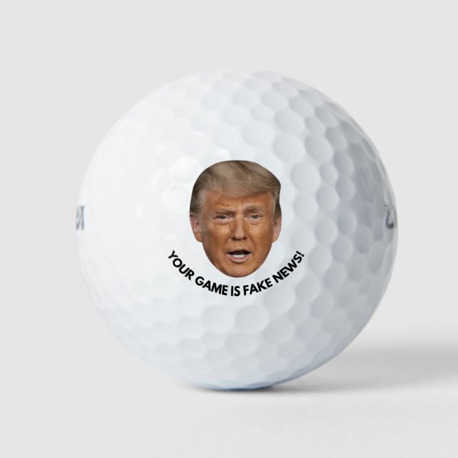 Balles De Golf Donald Trump Golf Balls, Drôle (Devant)