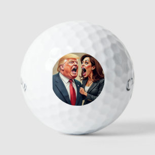 Balles De Golf Donald Trump Kamala harris