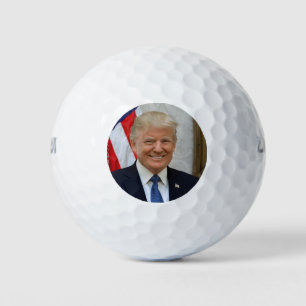 Balles De Golf Donald Trump Président des États-Unis Maison Blanc