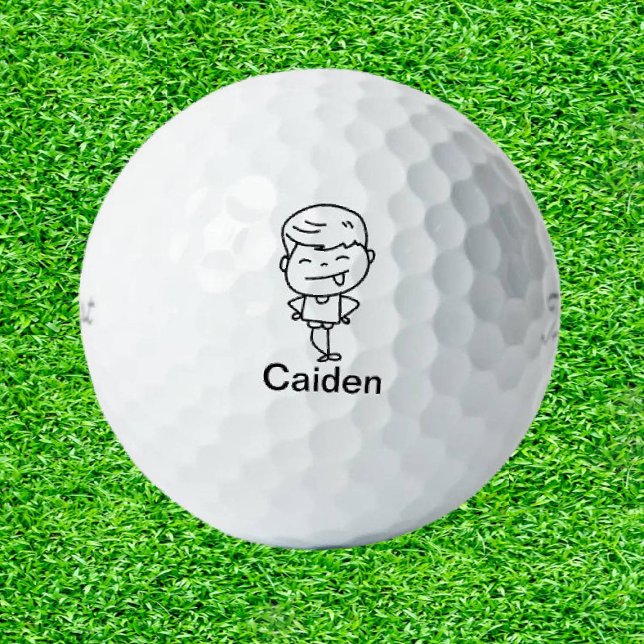 Balles De Golf Doodle père Son Golf Cadeau (Tee Off with Love: Doodle Dad’s Ultimate Golf Gift!)