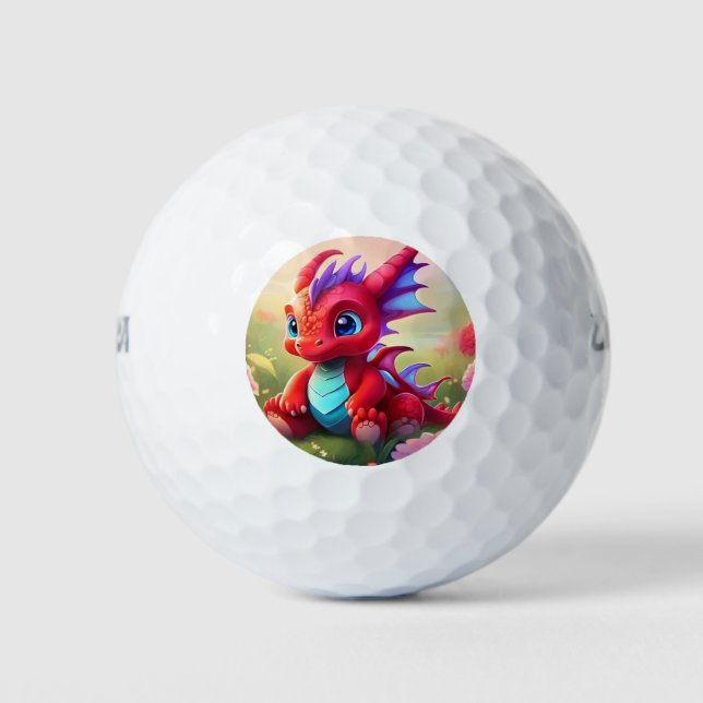 Balles De Golf Dragon (Devant)