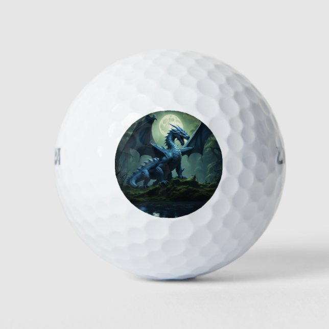 Balles De Golf Dragon (Devant)