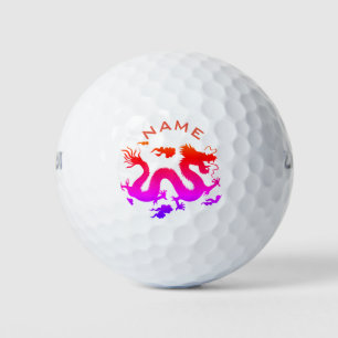 BALLES DE GOLF DRAGON DE GOLF PERSONNALISÉ WILSON ULTRA 500