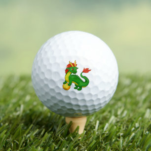 Balles De Golf Dragon vert chinois
