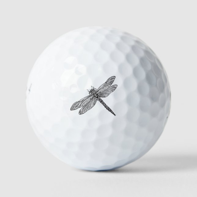 Balles De Golf Dragonfly en style (Devant)