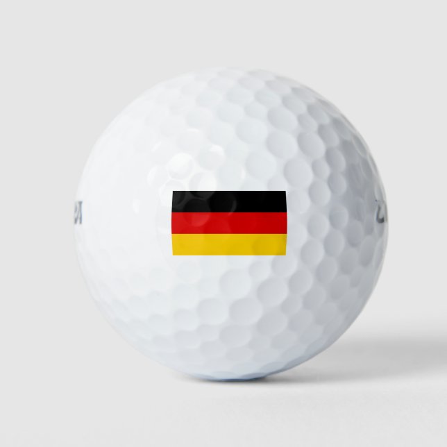 Balles De Golf Drapeau allemand (Devant)