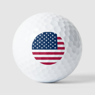 Balles De Golf Drapeau américain