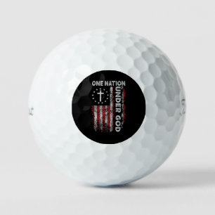 Balles de golf Drapeau Américain – Une Nation sous