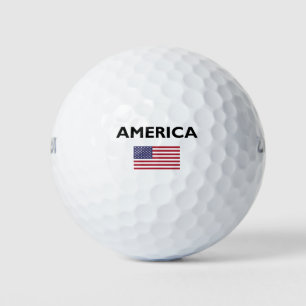 Balles De Golf Drapeau américain USA Américain Clair