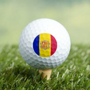 Balles De Golf Drapeau andorran, Drapeau d'Andorre