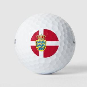 Balles De Golf Drapeau/armoiries du Danemark