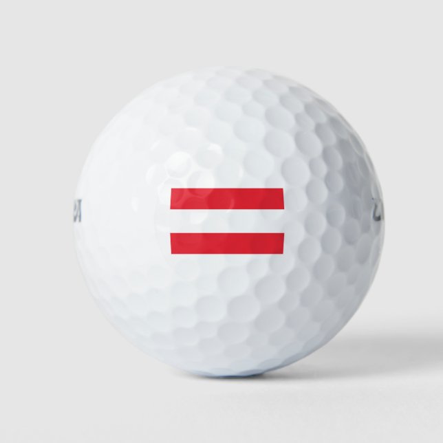 Balles De Golf Drapeau Autriche (Devant)