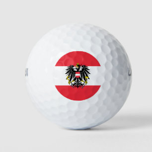 Balles De Golf Drapeau autrichien
