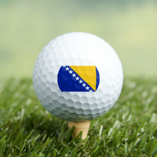 Balles De Golf Drapeau bosnien, Drapeau de Bosnie-Herzégovine