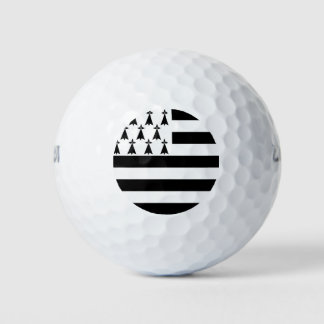 Balles De Golf Drapeau breton (Gwenn-ha-du) Golf Balls