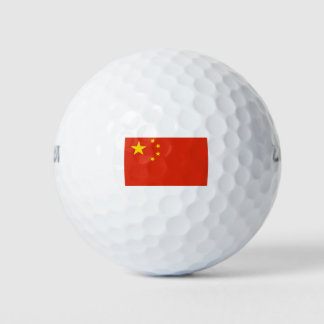 Balles De Golf Drapeau chinois