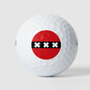 Balles De Golf Drapeau d'Amsterdam