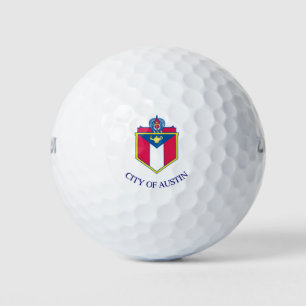 Balles De Golf Drapeau d'Austin, Texas