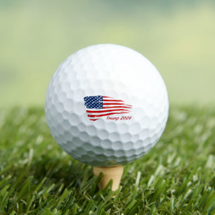 Balles De Golf Drapeau de bataille de Trump 2024