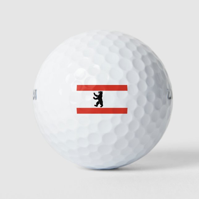 Balles De Golf Drapeau de Berlin (Devant)
