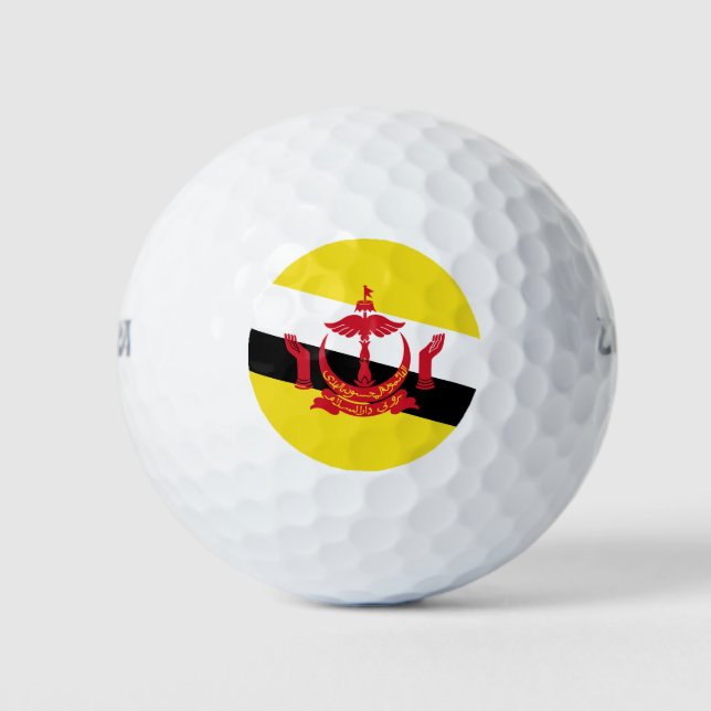 Balles De Golf Drapeau de Brunei (Devant)