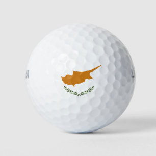 Balles De Golf Drapeau de Chypre