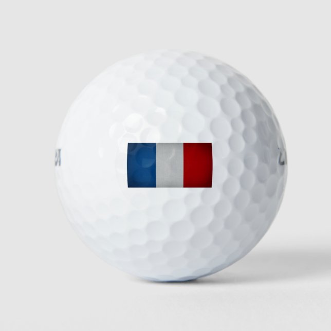 Balles De Golf Drapeau de France (Devant)
