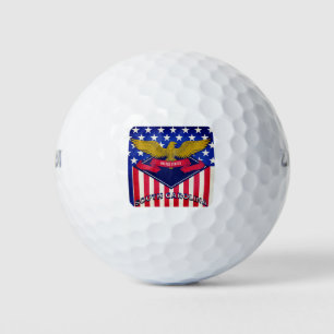 Balles De Golf Drapeau de la Caroline du Sud États-Unis