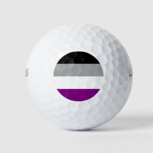 Balles De Golf Drapeau de la fierté sexuelle (As) (Asexuality)