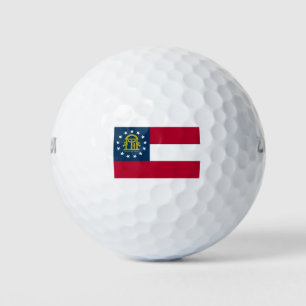 Balles De Golf Drapeau de la Géorgie (État américain)
